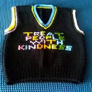 Beautiful hand made tank top size small